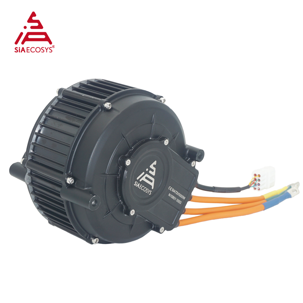 QSMOTOR QS165 V2 5000W 72V 35H - đánh giá và giá Mid Drive Motor Kit 72V 5000W