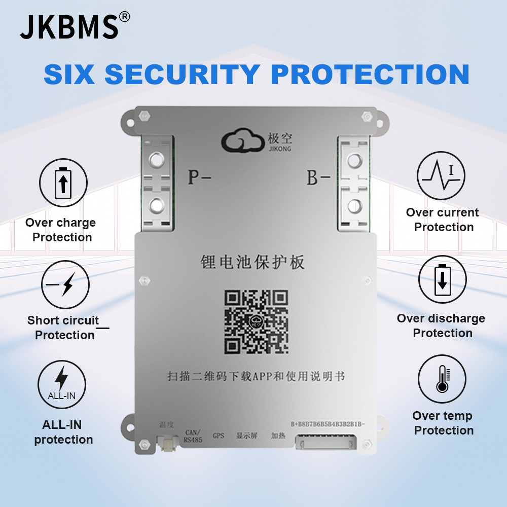 JK-BMS Smart Bluetooth Active  - đánh giá và giá Smart Bms 24S 200A Bluetooth Lifepo4