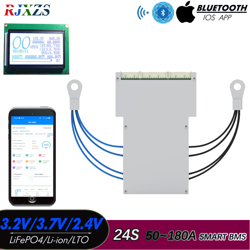 8S to 20S 22S 24S SMART Ant BM - đánh giá và giá Smart Bms 24S 200A Bluetooth Lifepo4