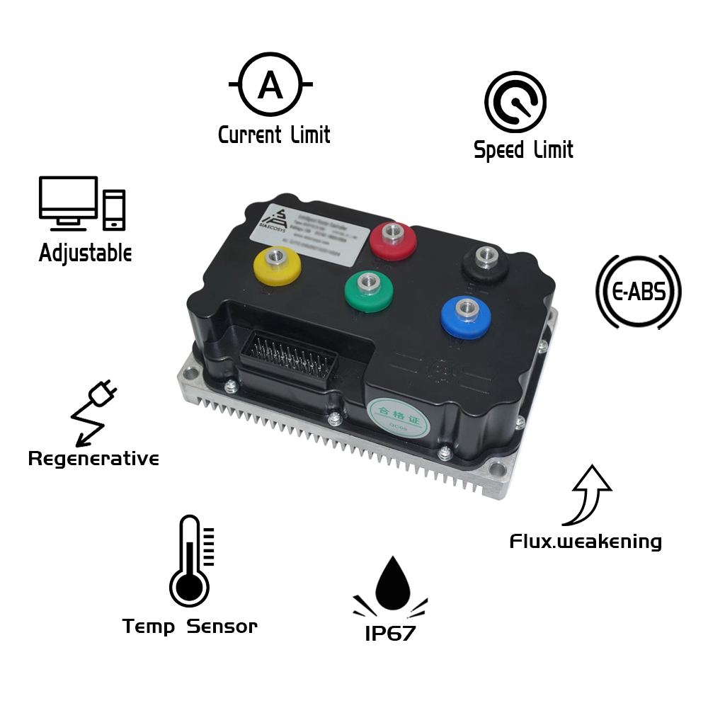 QSMOTOR QS165 V2 5000W 72V 35H - đánh giá và giá Mid Drive Motor Kit 72V 5000W